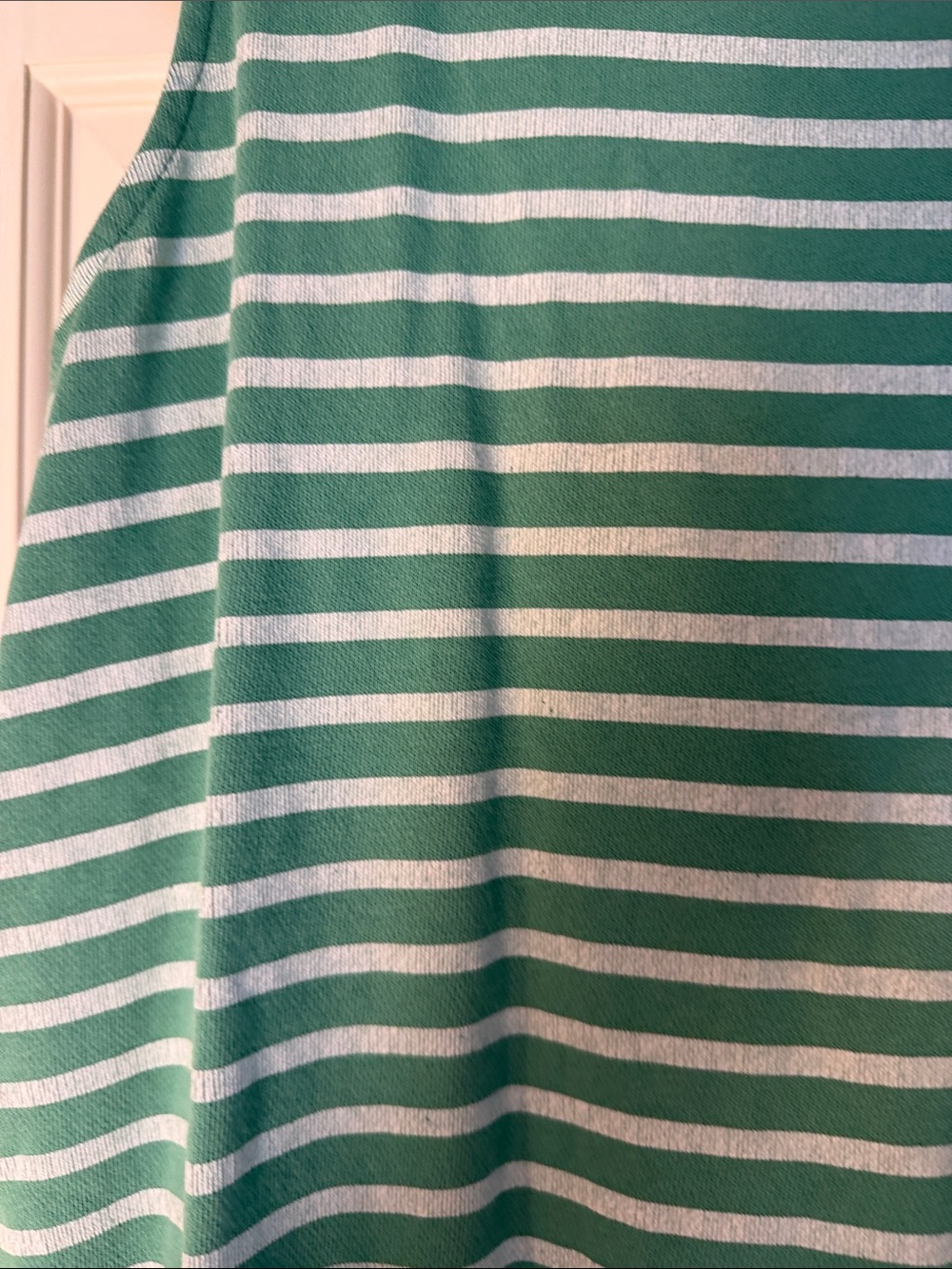 Z Supply Green and White Striped Sleeveless Casual Dress - Picture 4 of 6